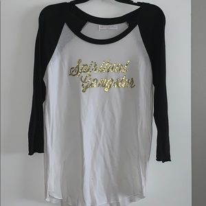 Spiritual Gangster baseball tee